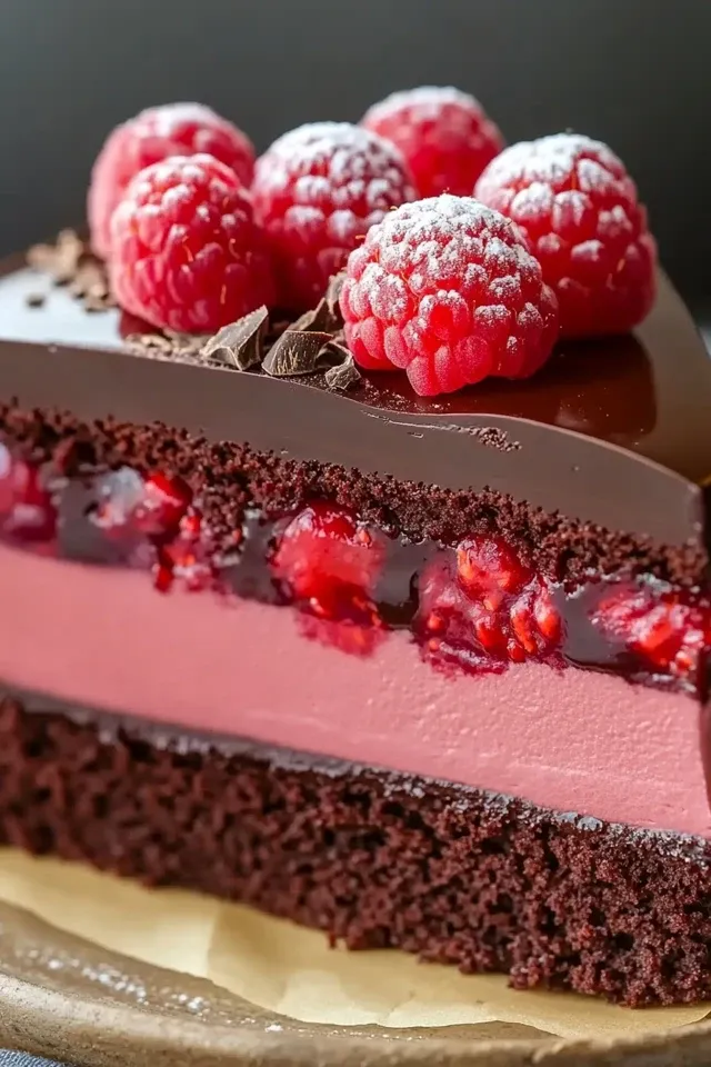 Schokoladen Himbeer Mousse Torte – Ein Genuss für alle Sinne