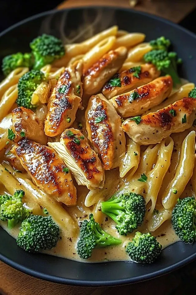 Hähnchen-Brokkoli-Pasta: Ein einfaches, köstliches Rezept