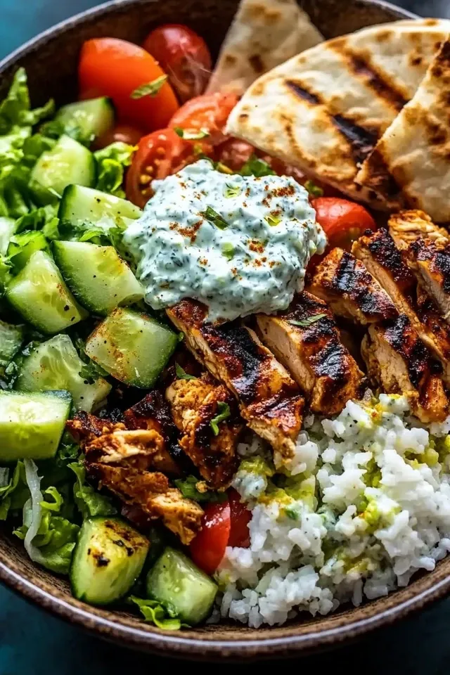 Hähnchen Tzatziki Bowl – Ein einfaches und leckeres Rezept