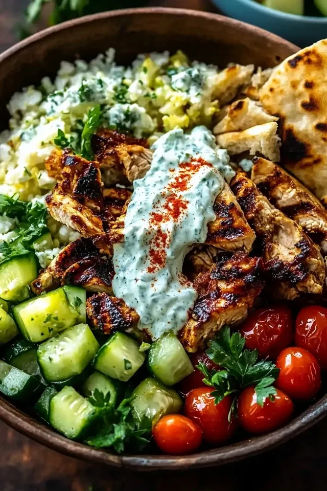 Hähnchen Tzatziki Bowl – Ein einfaches und leckeres Rezept