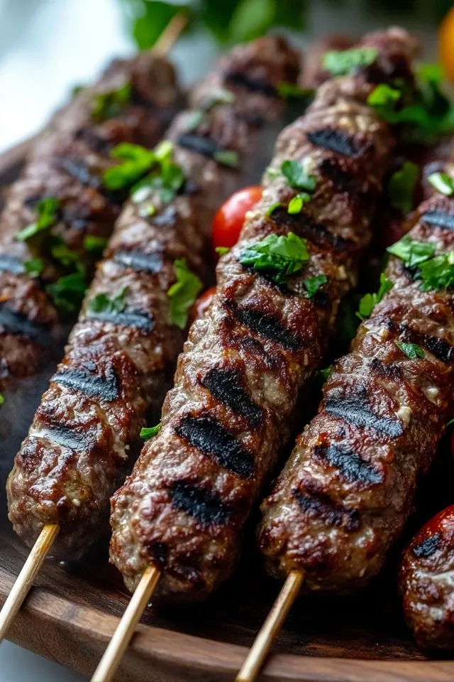 Saftige Kafta Kebabs: Perfekte Spieße für Grill und Ofen