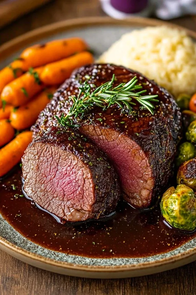Rinderbraten mit Balsamico-Soße: Ein Festmahl für besondere Anlässe