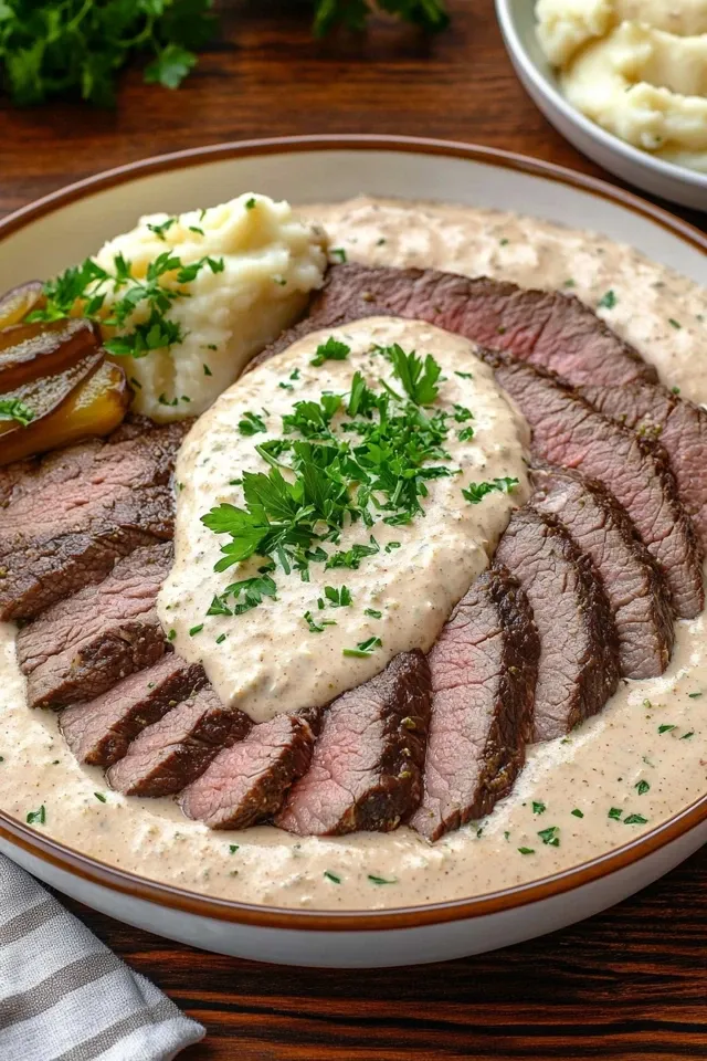 Rindfleisch in Meerrettichsoße – Ein Klassiker neu interpretiert