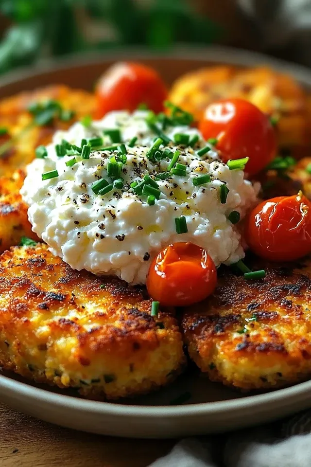 Schnelles Rezept für Hüttenkäse Taler: Einfach & Proteinreich