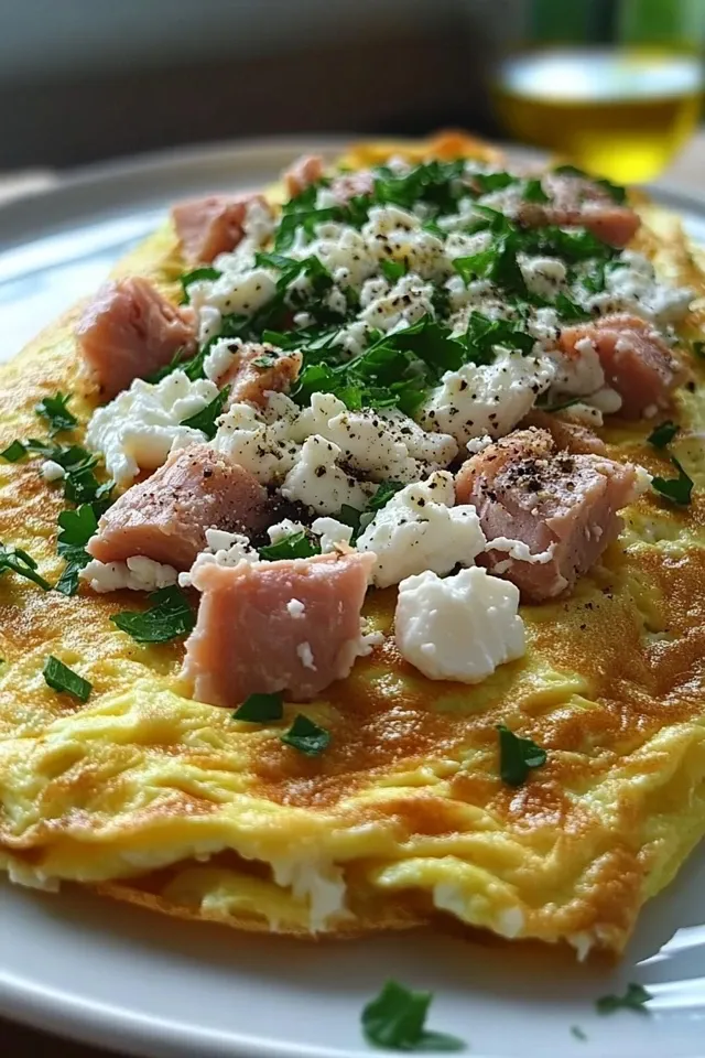 Thunfisch-Feta-Omelett: Ein schnelles Rezept für jeden Tag
