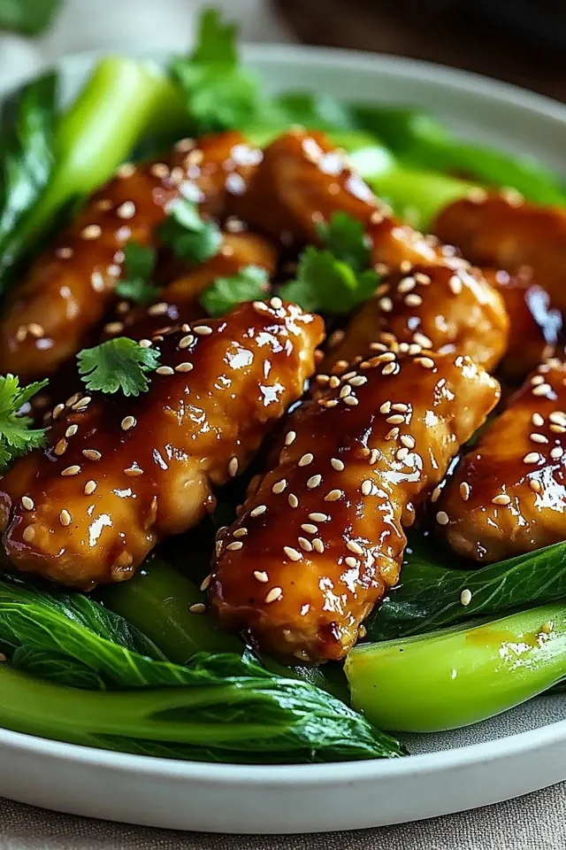 Asiatisches proteinreiches Sesam-Hähnchen: Ein köstliches Rezept