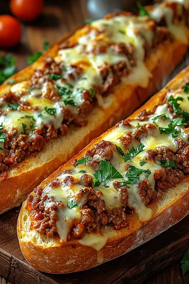 Überbackene Beef-Baguettes für jeden Anlass