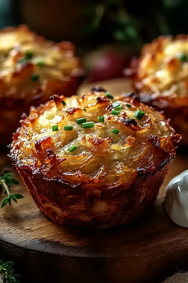 Zwiebelkuchen Muffins – Der perfekte herzhafte Snack