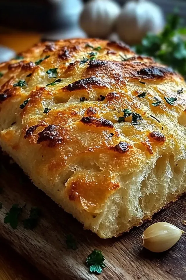 Knoblauchbrot ohne Kneten – Ein italienisches Geheimnis