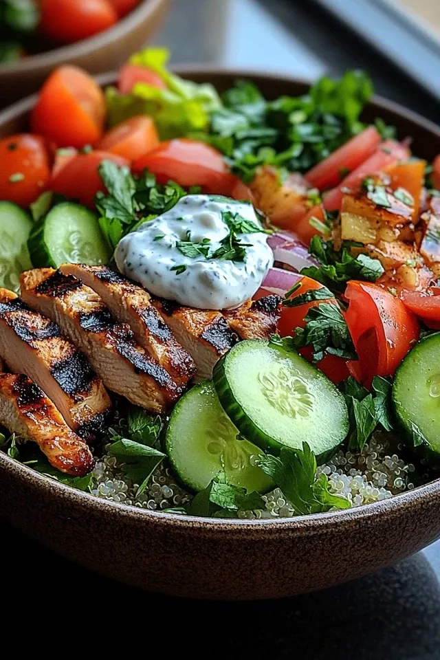 Döner-Bowl mit Hähnchen: Ein schnelles Rezept für alle