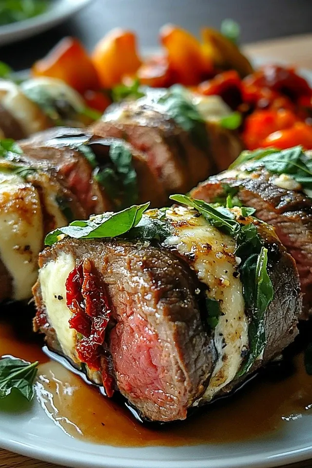 Fleischrouladen nach italienischer Art