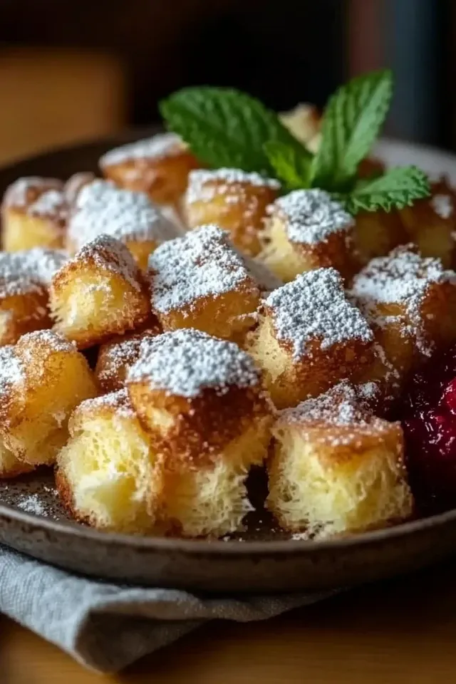 Fluffiger Kaiserschmarrn aus dem Airfryer