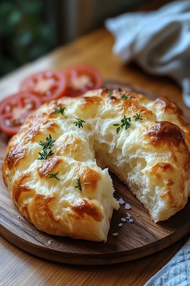 Fluffiges Hüttenkäse Wolkenbrot für ein genussvolles Frühstück