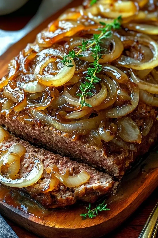 Zwiebel-Beefbraten: Saftige Köstlichkeit aus dem Ofen