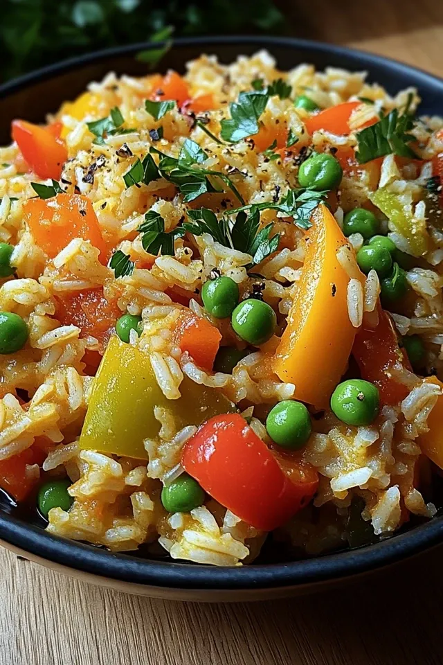Gemüse Reispfanne: Ein gesundes und schnelles Rezept