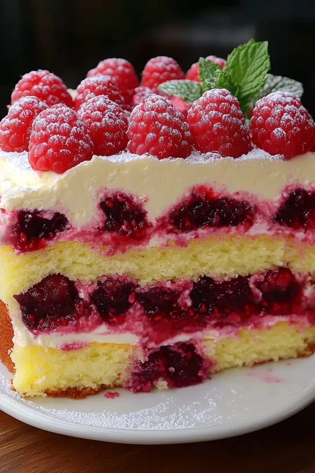 Himbeertorte mit Paradiescreme: Ein Genuss für jeden Anlass