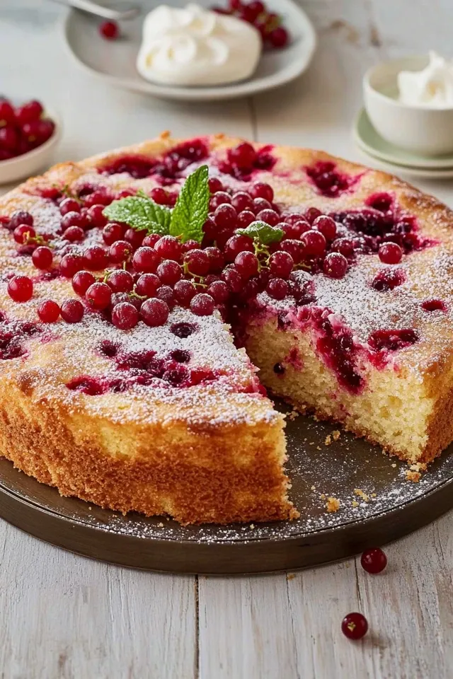 Johannisbeerkuchen – Ein unwiderstehliches Rezept
