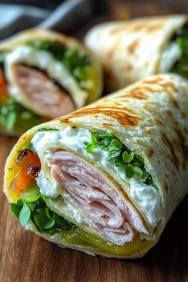 Wraps mit Frischkäse – Ein köstliches Rezept für jede Gelegenheit