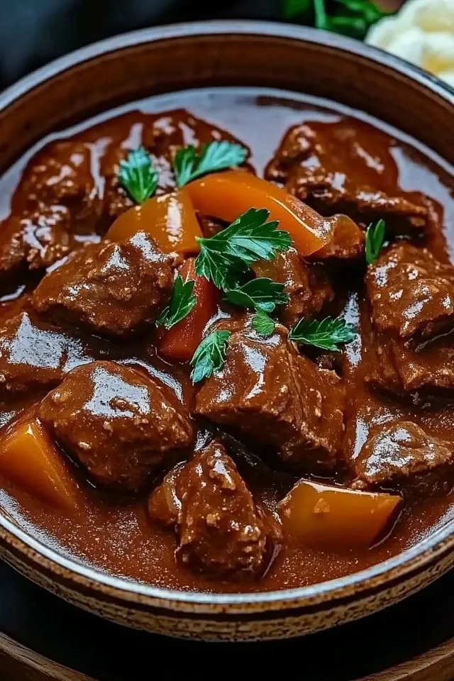 Klassisches Rindergulasch – Herzhaft & Lecker!
