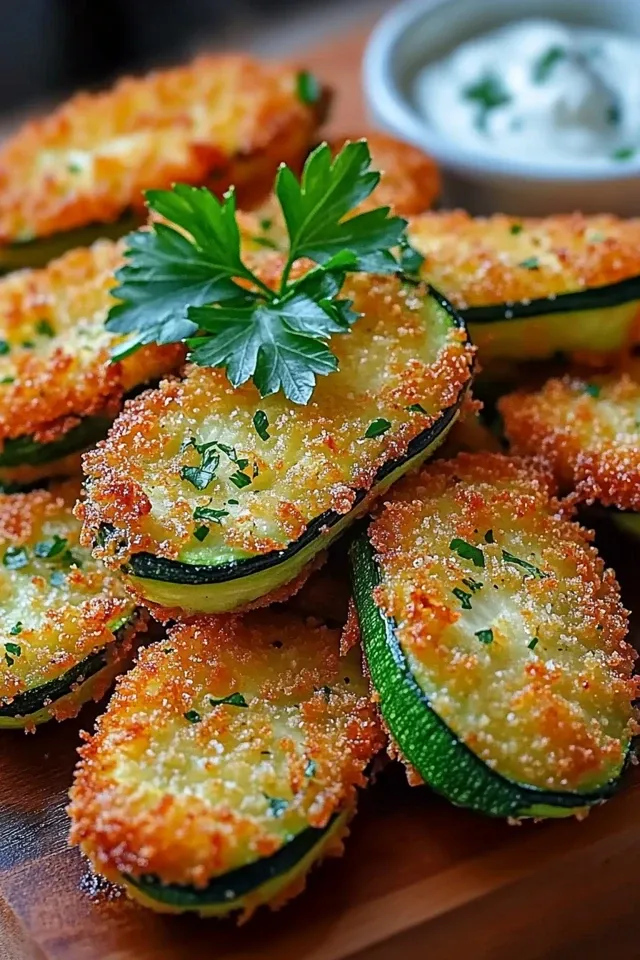 Knusprige Zucchini-Bites für jeden Anlass