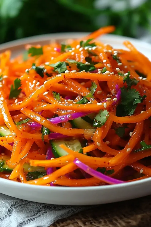 Koreanischer Karottensalat – Ein Genuss für jeden Anlass