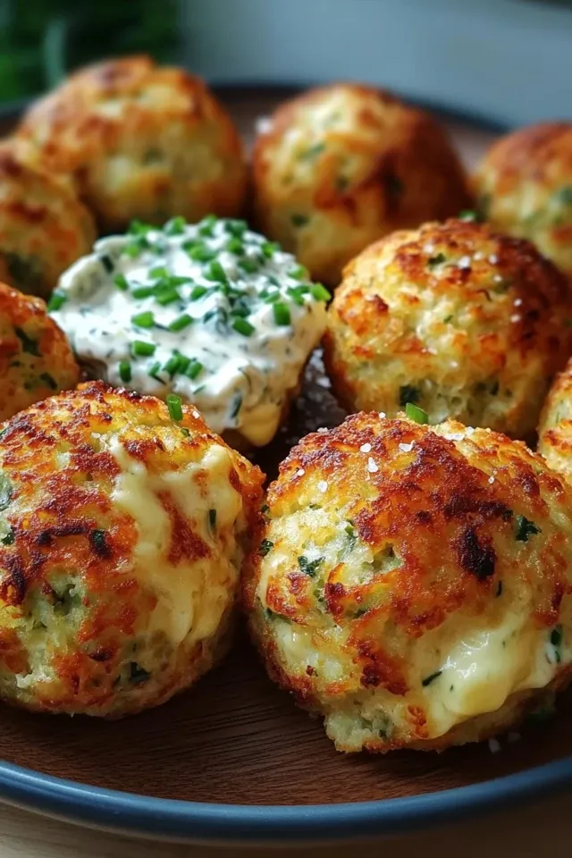 Käse-Lauch-Bällchen: Der perfekte Snack für jeden Anlass