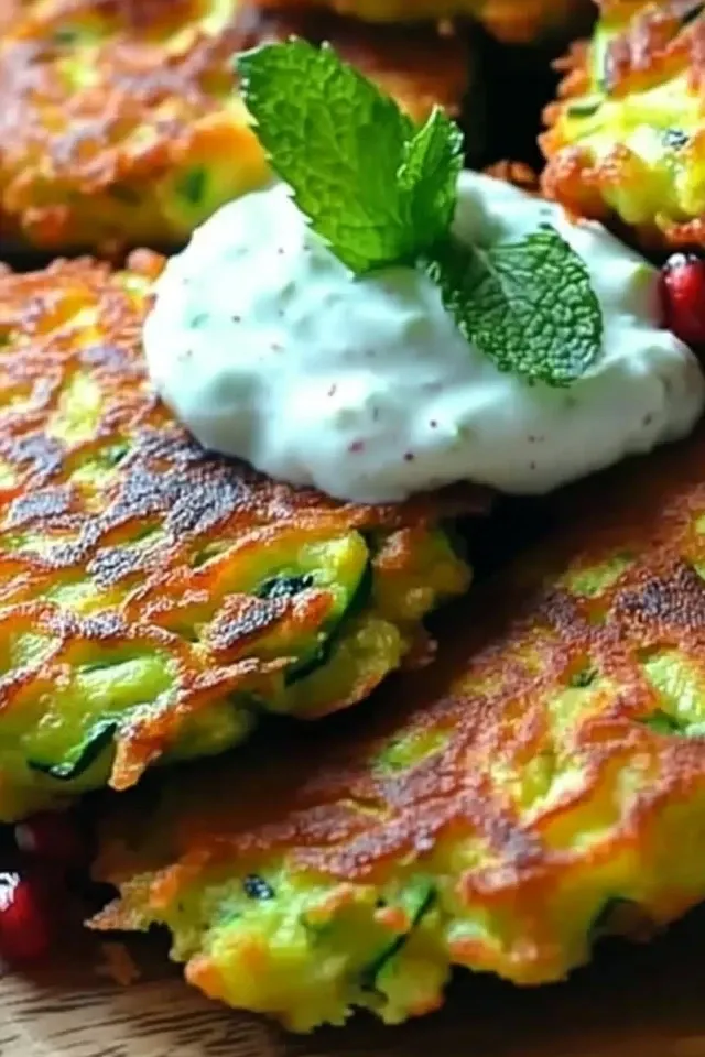 Libanesische Zucchini-Puffer: Ein Genuss für jeden Tag
