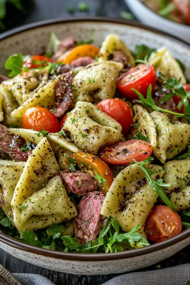 Maultaschensalat: Lecker, frisch und perfekt für warme Tage
