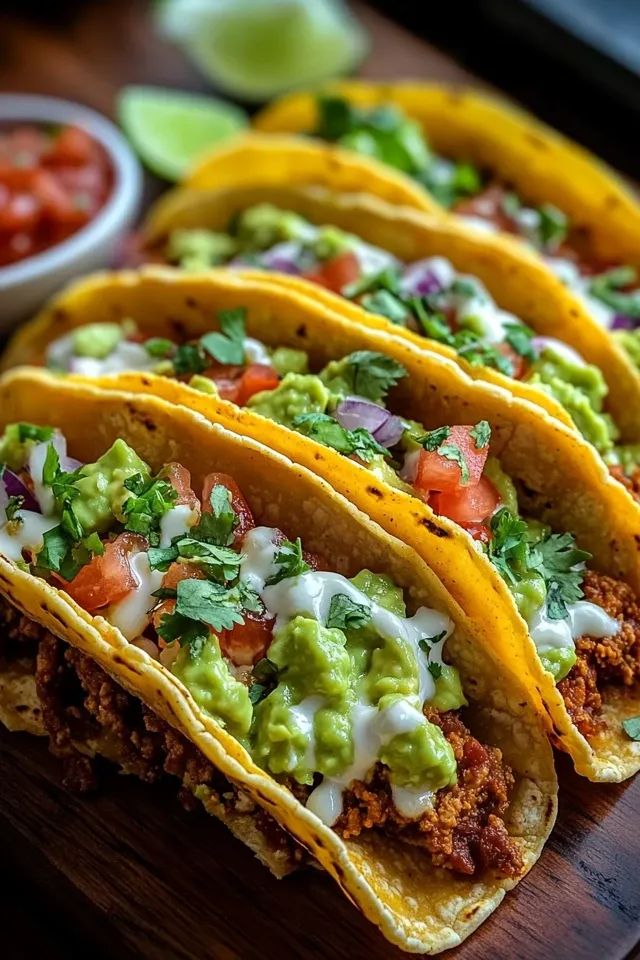 Käse-Tacos im Ofen – Knusprig und lecker!