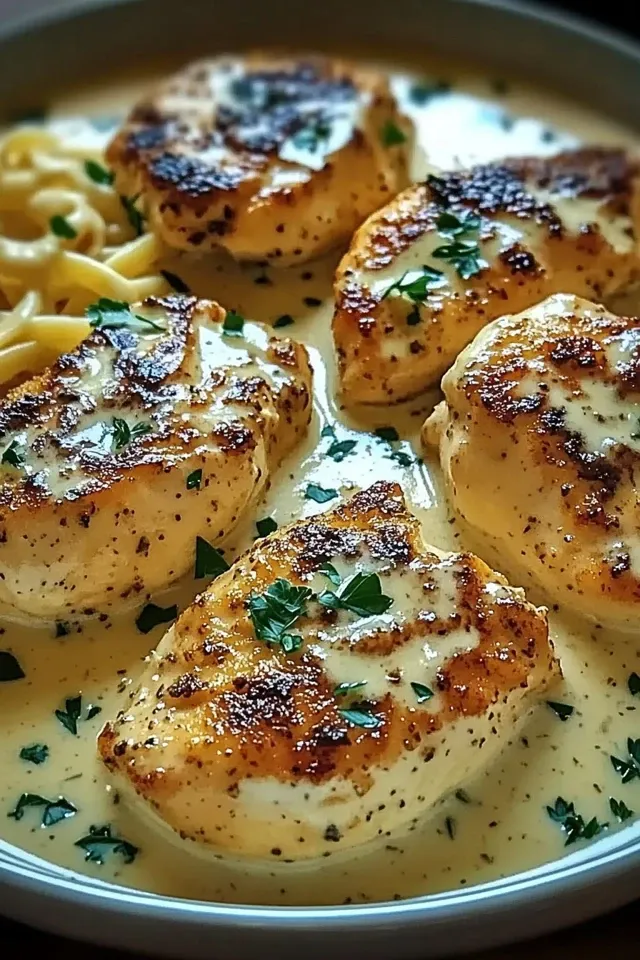 Creme Hähnchen in Knoblauchsoße: Ein Genuss für die Sinne