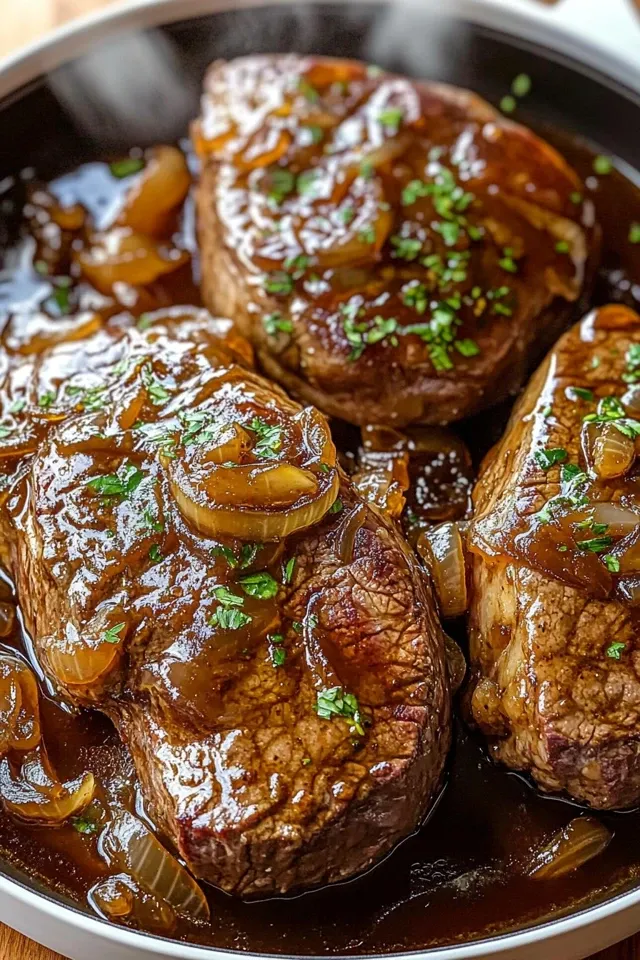 Beef Filet mit Zwiebelsoße – 5 geniale Tipps für Fleisch