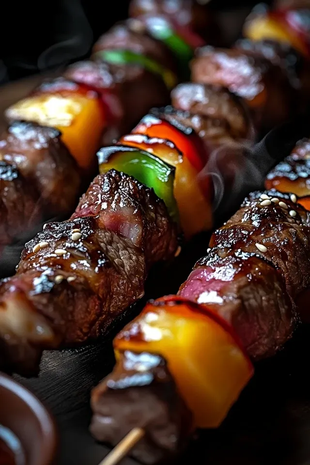 Beef Teriyaki Grillspieße – Ein Rezept für Genuss