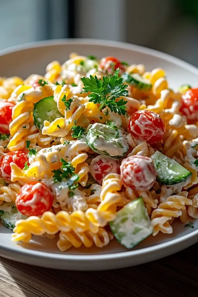 Partynudelsalat: Ein schneller Genuss für jeden Anlass