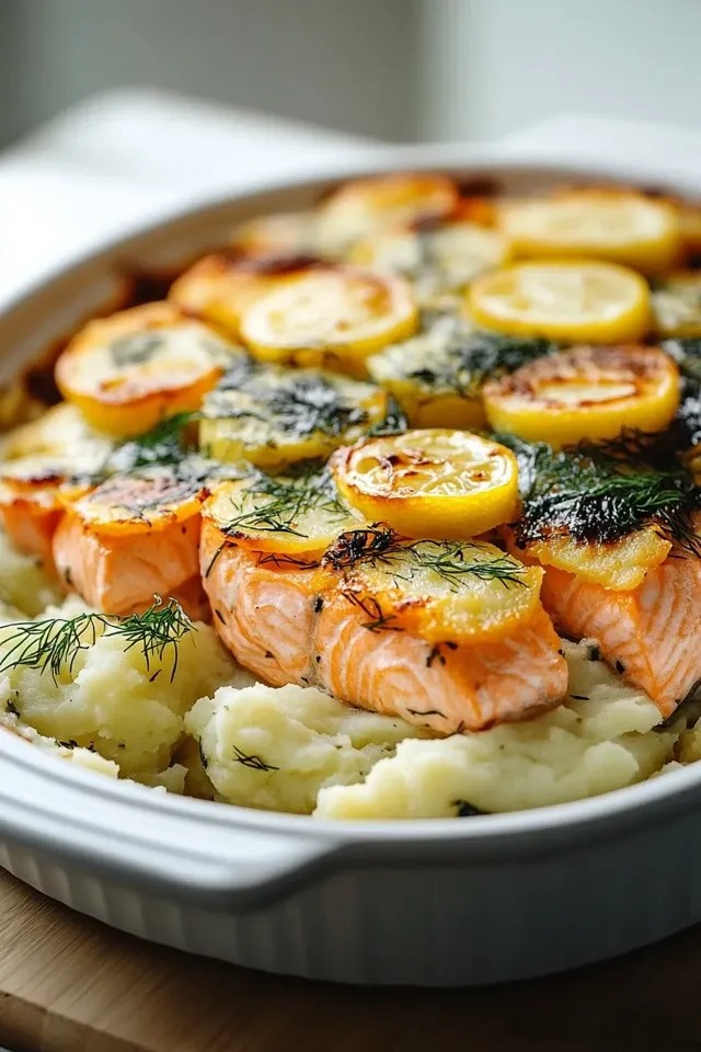 Zarter Lachs Auflauf mit Kartoffeln: Ein Fest für den Gaumen