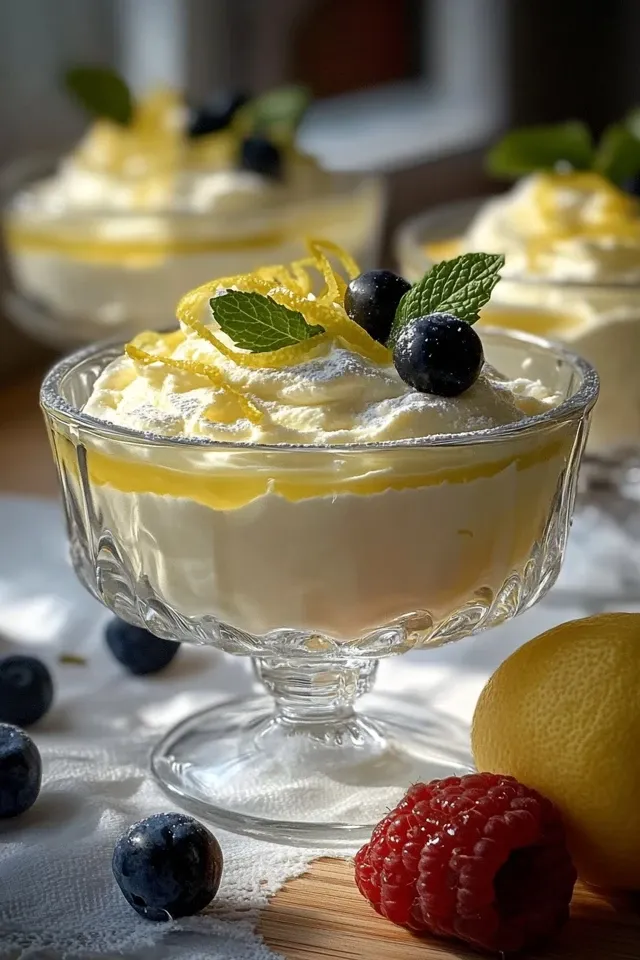 Zitronen Mascarpone Creme: Frisch und cremig genießen!